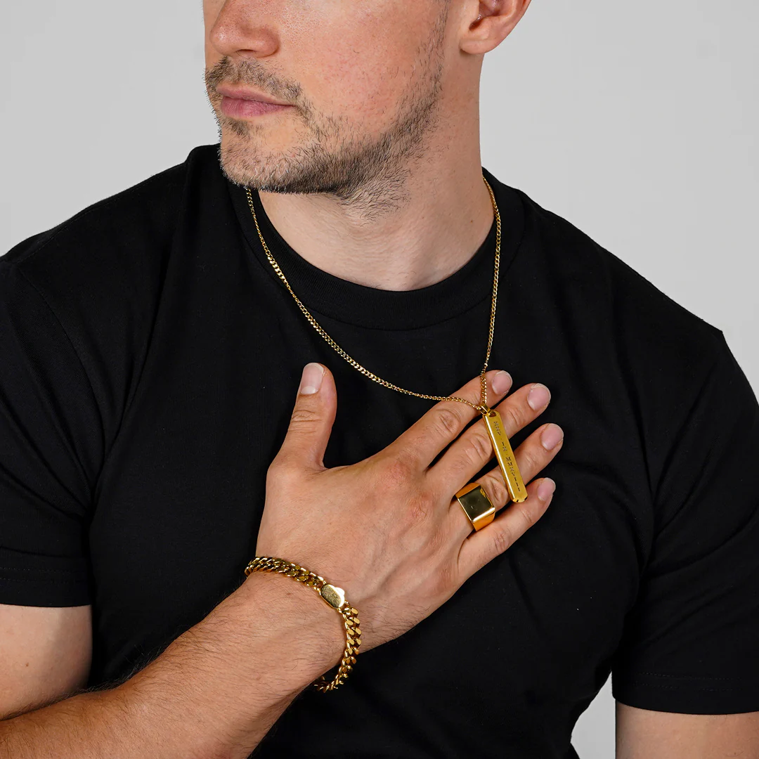 Gold Cuban Chain Bracelet - Image 12