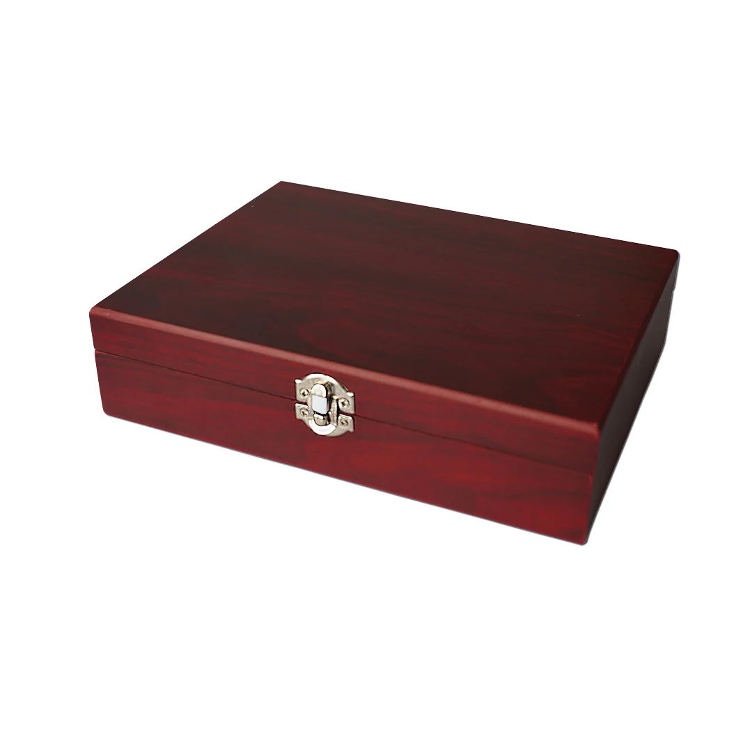 Premium Stainless Steel Hip Flask and Cuff Link set Giftbox - Image 2