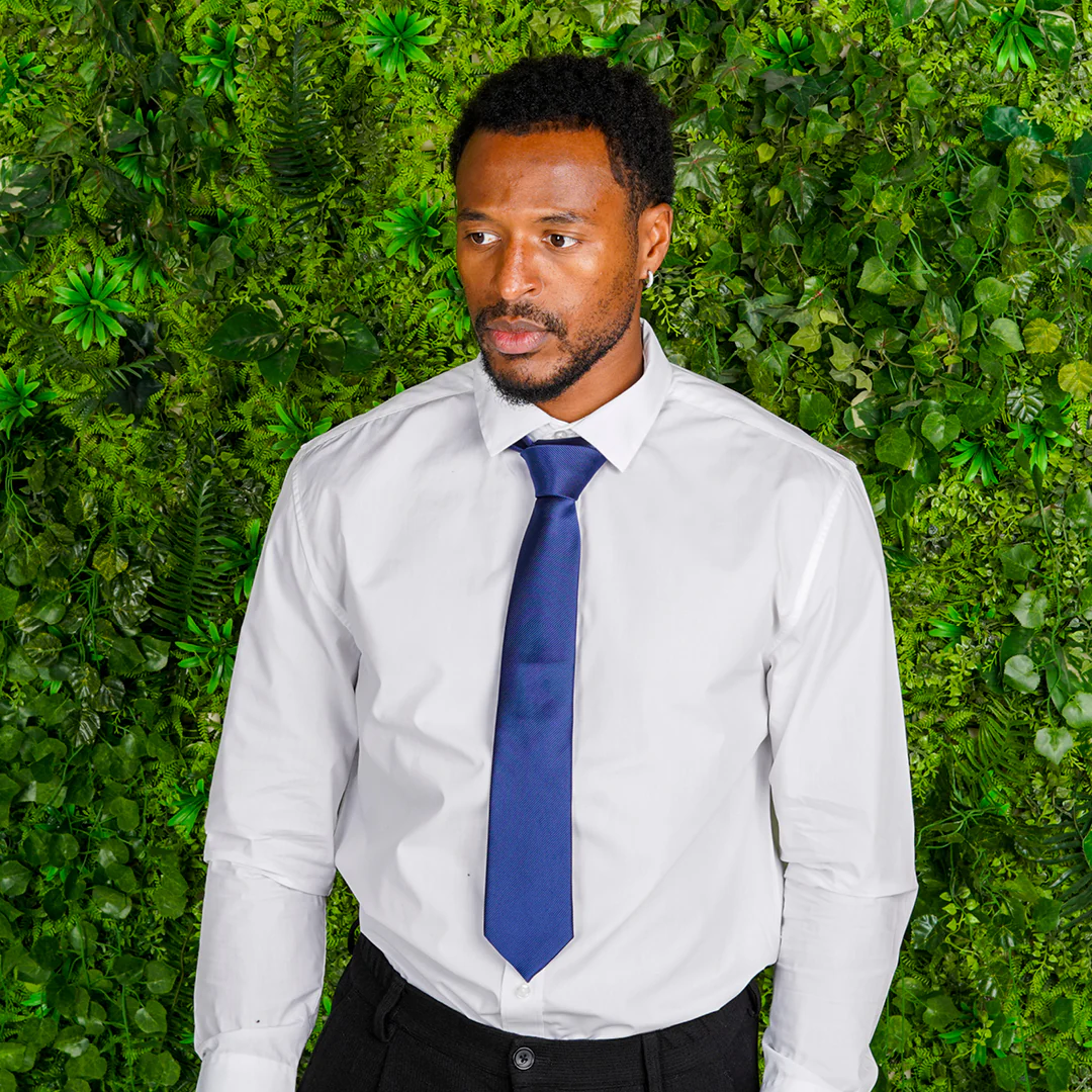 Royal Blue Tie - Image 3