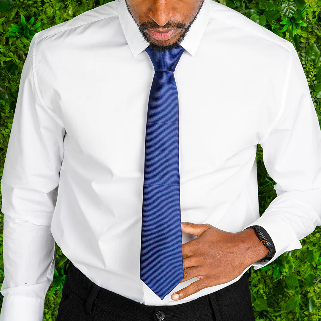 Royal Blue Tie - Image 8