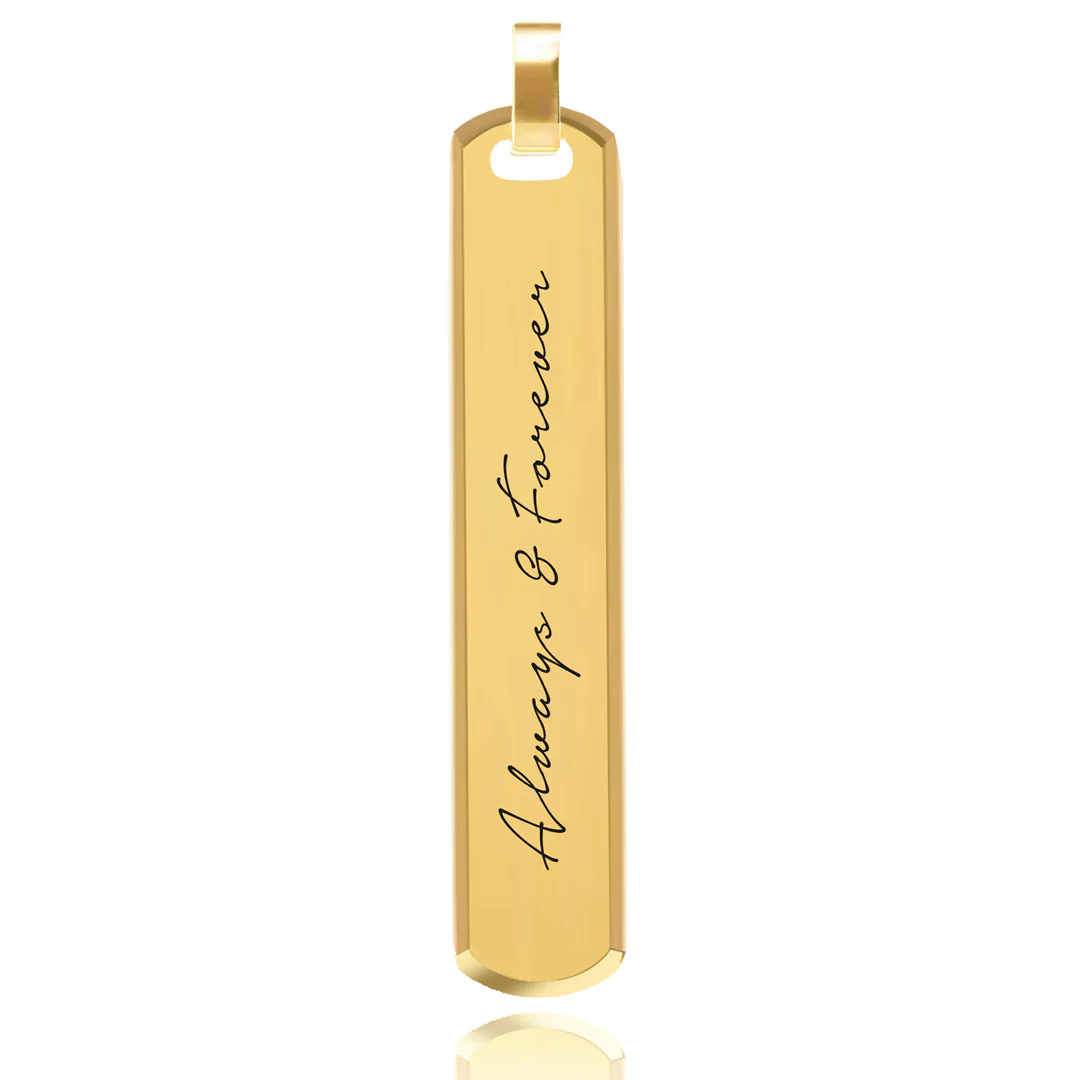 Theo Necklace - Inscription