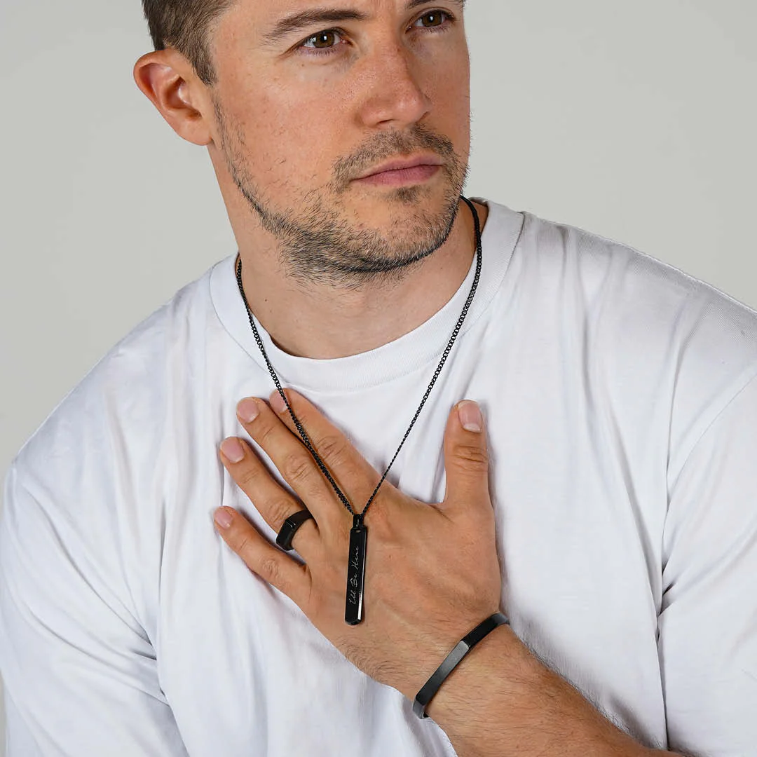 Theo Necklace - Inscription - Image 2