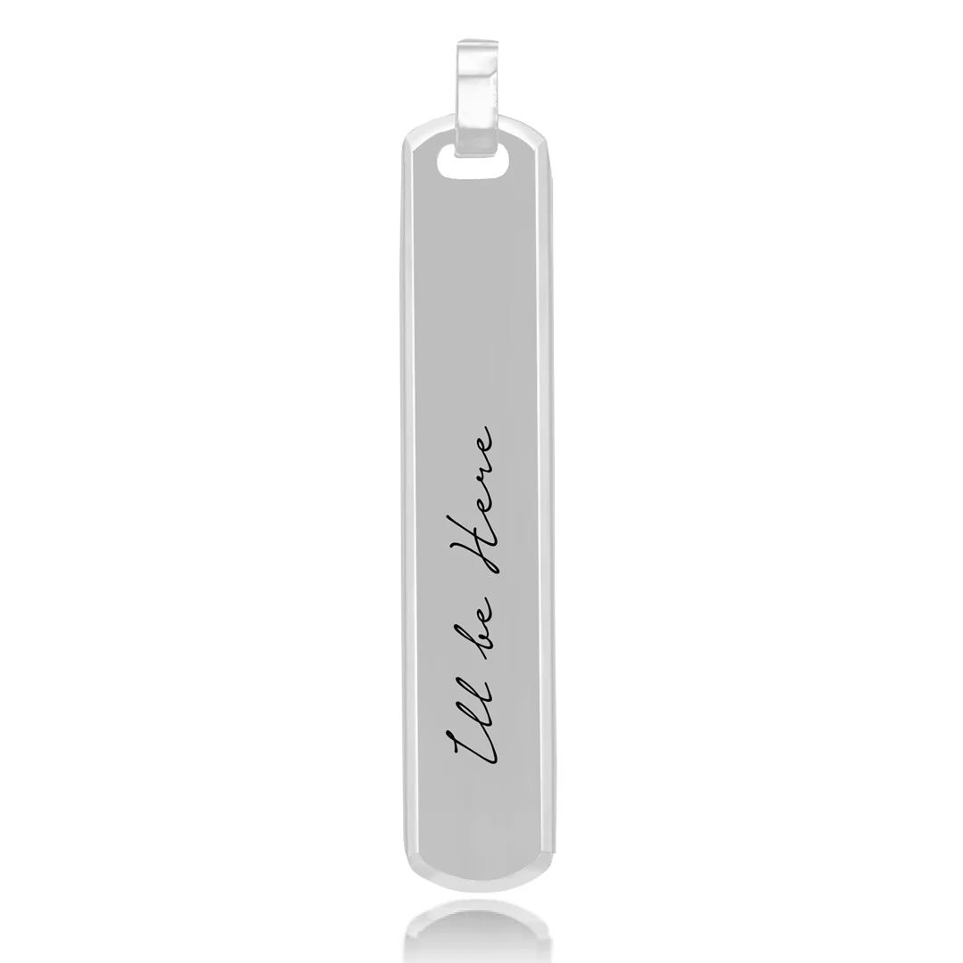Theo Necklace - Inscription - Image 3