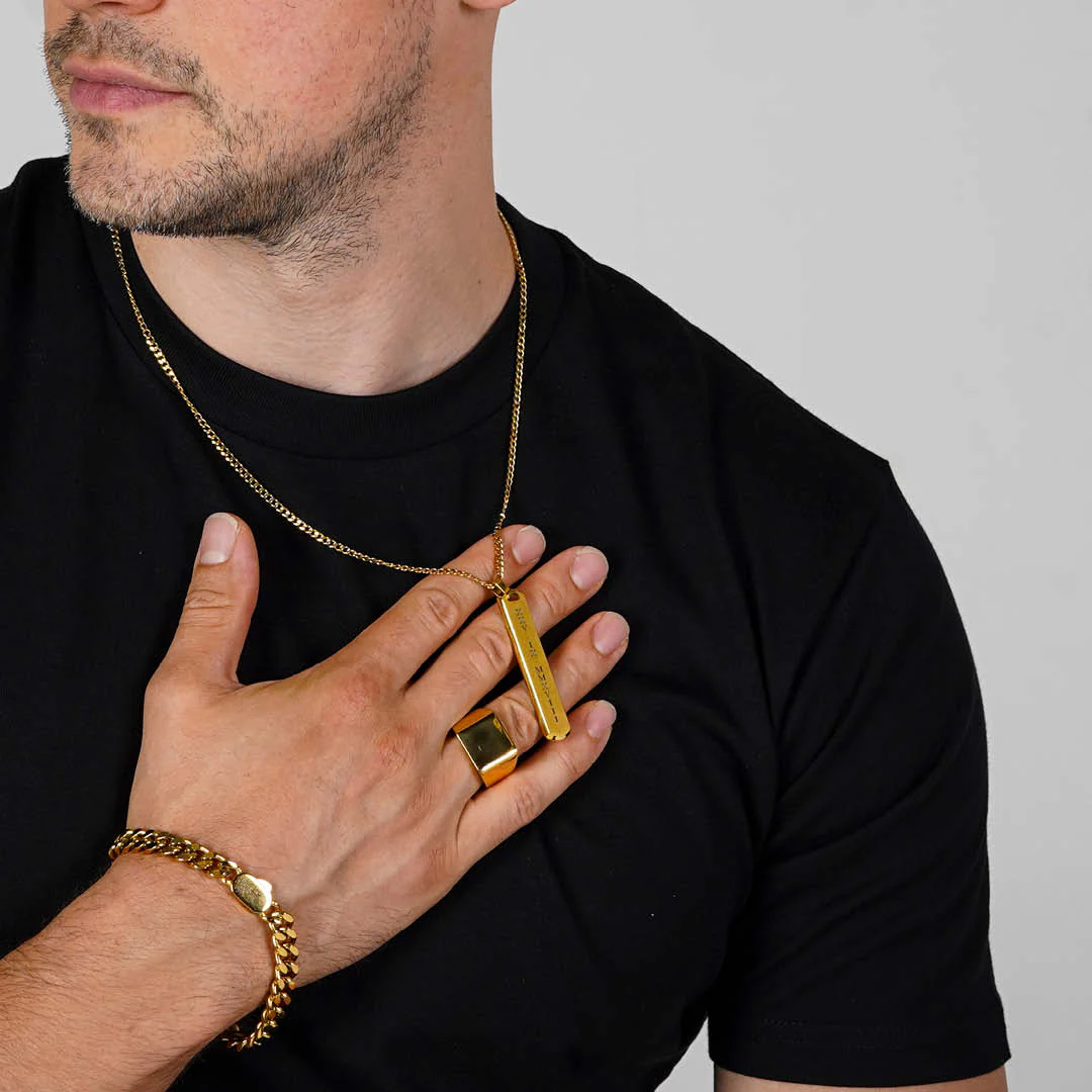 Theo Necklace - Inscription - Image 9